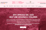 NON SEI SOLA - 1522: Numero anti violenza e stalking - Servizio pubblico attivo 24 ore su 24, tutti i giorni promosso da Presidenza Consiglio dei Ministri-Dipartimento Pari Opportunità